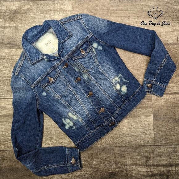 Jessica Simpson Denim Jacket Size XS - Picture 1 of 5